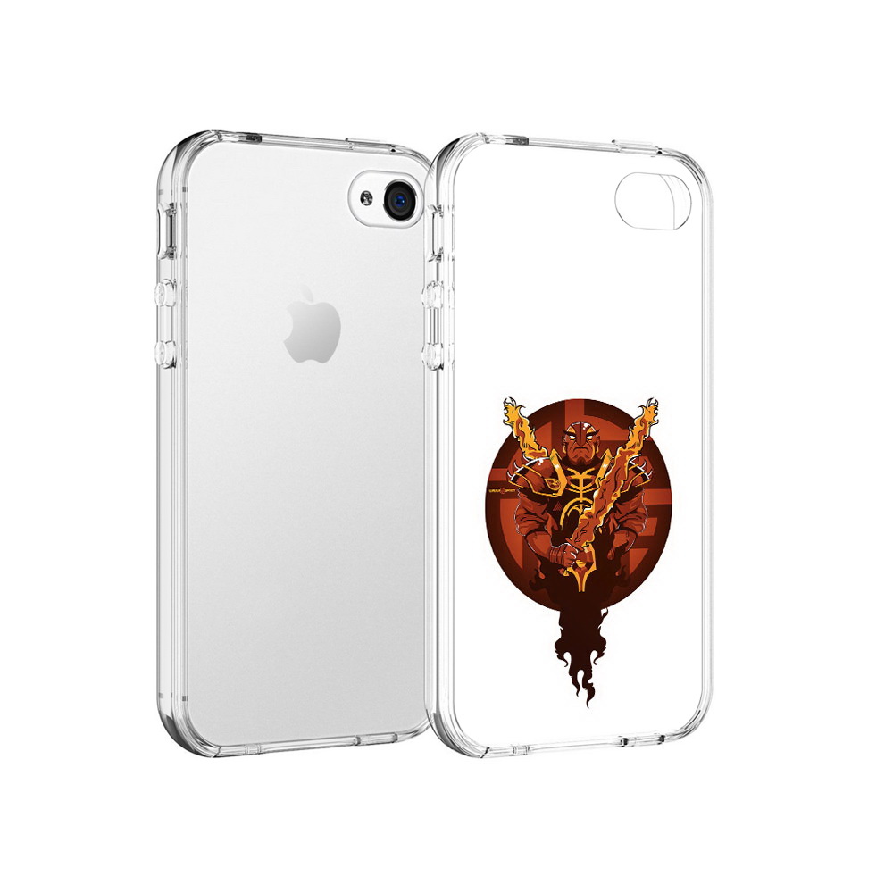 

Чехол MyPads Tocco для Apple iPhone 4 ember spirit, Прозрачный, Tocco
