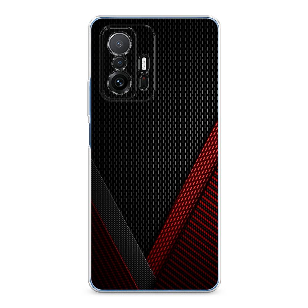 

Чехол Awog на Xiaomi Mi 11T/11T Pro "Красный карбон", Разноцветный, 311250-3