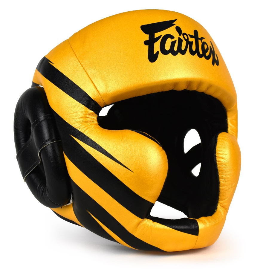

Шлем Fairtex Headguard HG16M1 Yellow/Black XL
