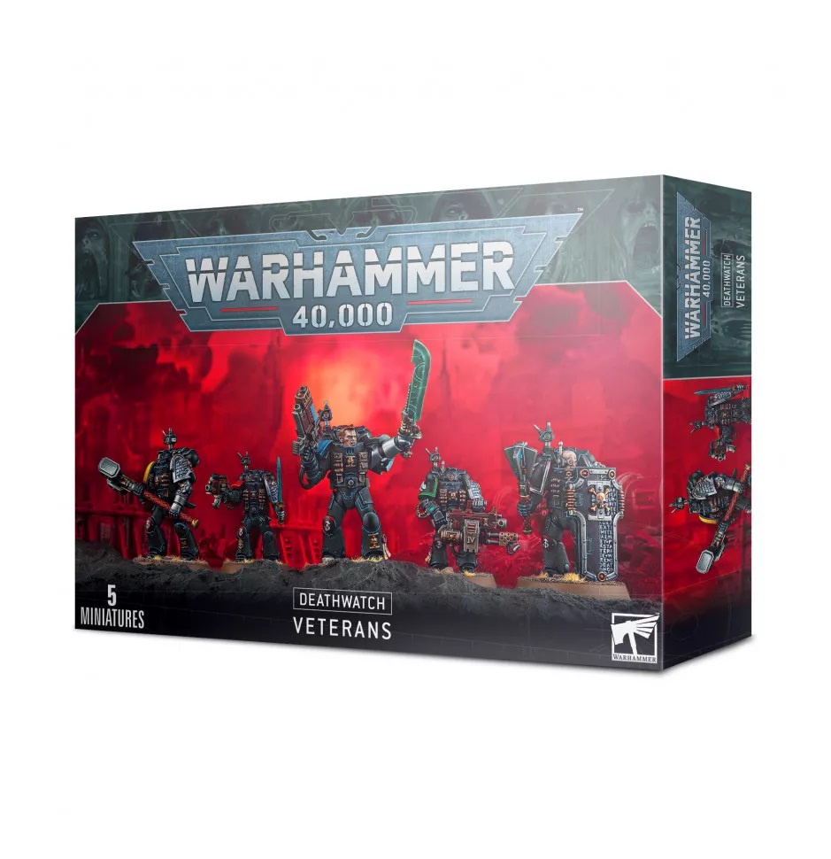 Миниатюра Corvus Belli для игры WH40K Deathwatch Veterans 6390₽