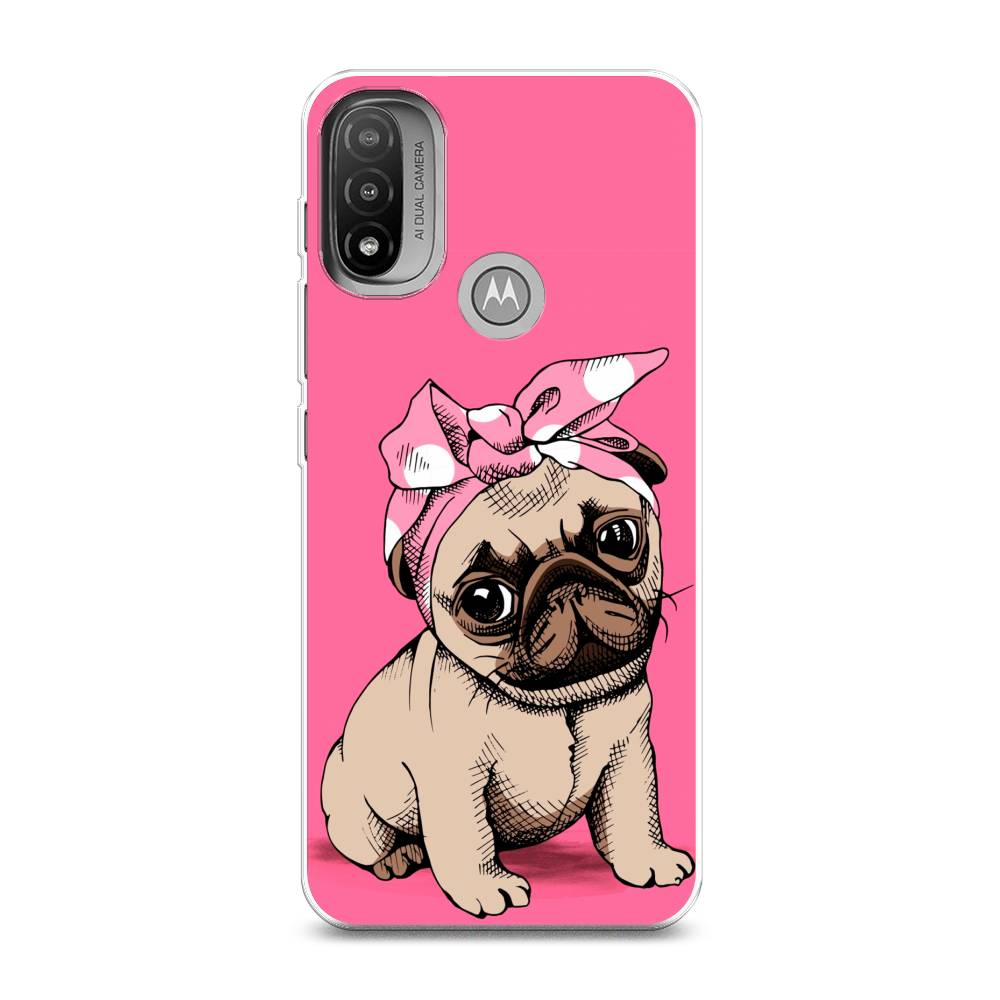 

Чехол Awog на Lenovo K14 Plus/Motorola Moto E20/E30/E40 "Dog Pin-Up", Разноцветный, 243450-2
