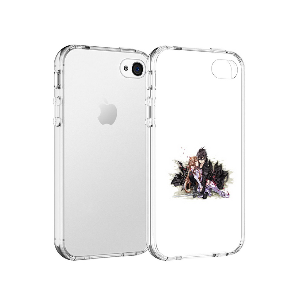 

Чехол MyPads Tocco для Apple iPhone 4 аниме асуна, Прозрачный, Tocco