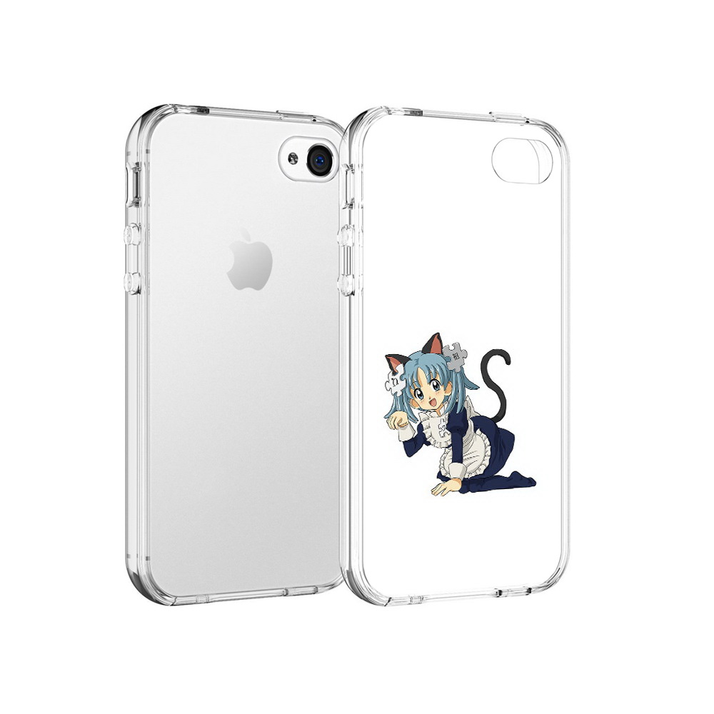 

Чехол MyPads Tocco для Apple iPhone 4 аниме3, Прозрачный, Tocco