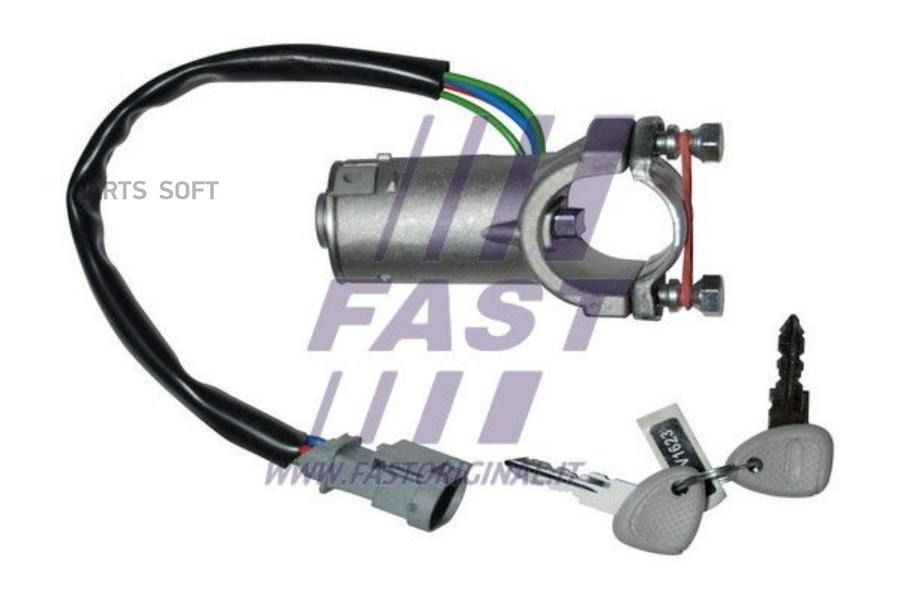 

Замок Зажигания (С Ключами) Iveco Daily 2000 => Имобилайзер 4 Pin FAST арт. FT82320