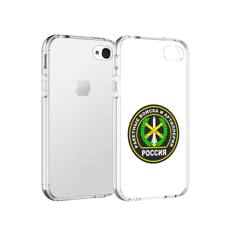 

Чехол MyPads Tocco для Apple iPhone 4 артиллерия, Прозрачный, Tocco