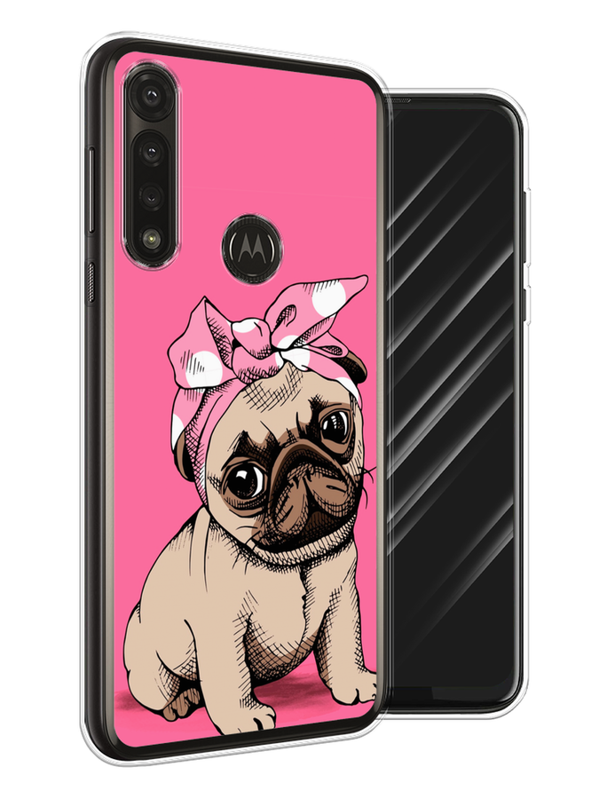 

Чехол Awog на Motorola Moto G Power 2020 "Dog Pin-Up", Разноцветный, 242650-2