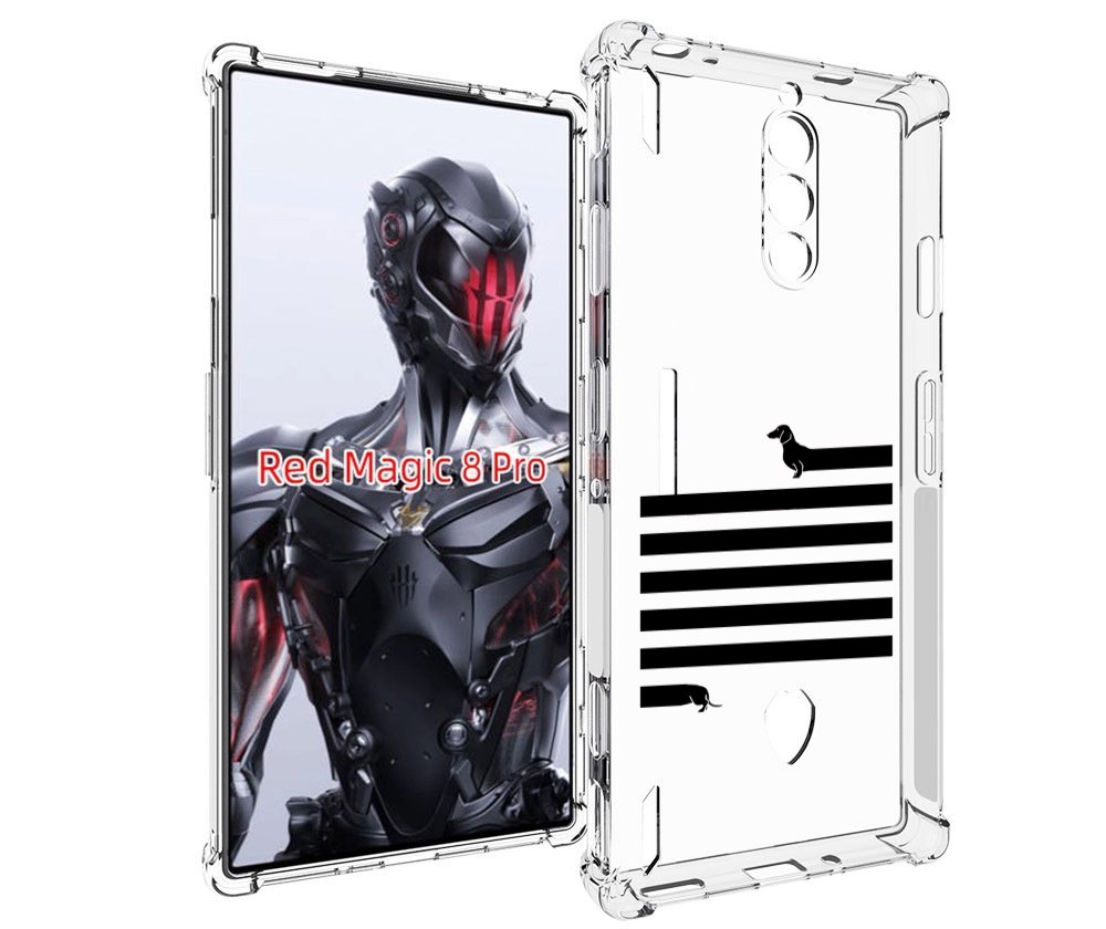 

Чехол MyPads длинная-такса для ZTE Nubia Red Magic 8 Pro / Red Magic 8 Pro Plus, Tocco
