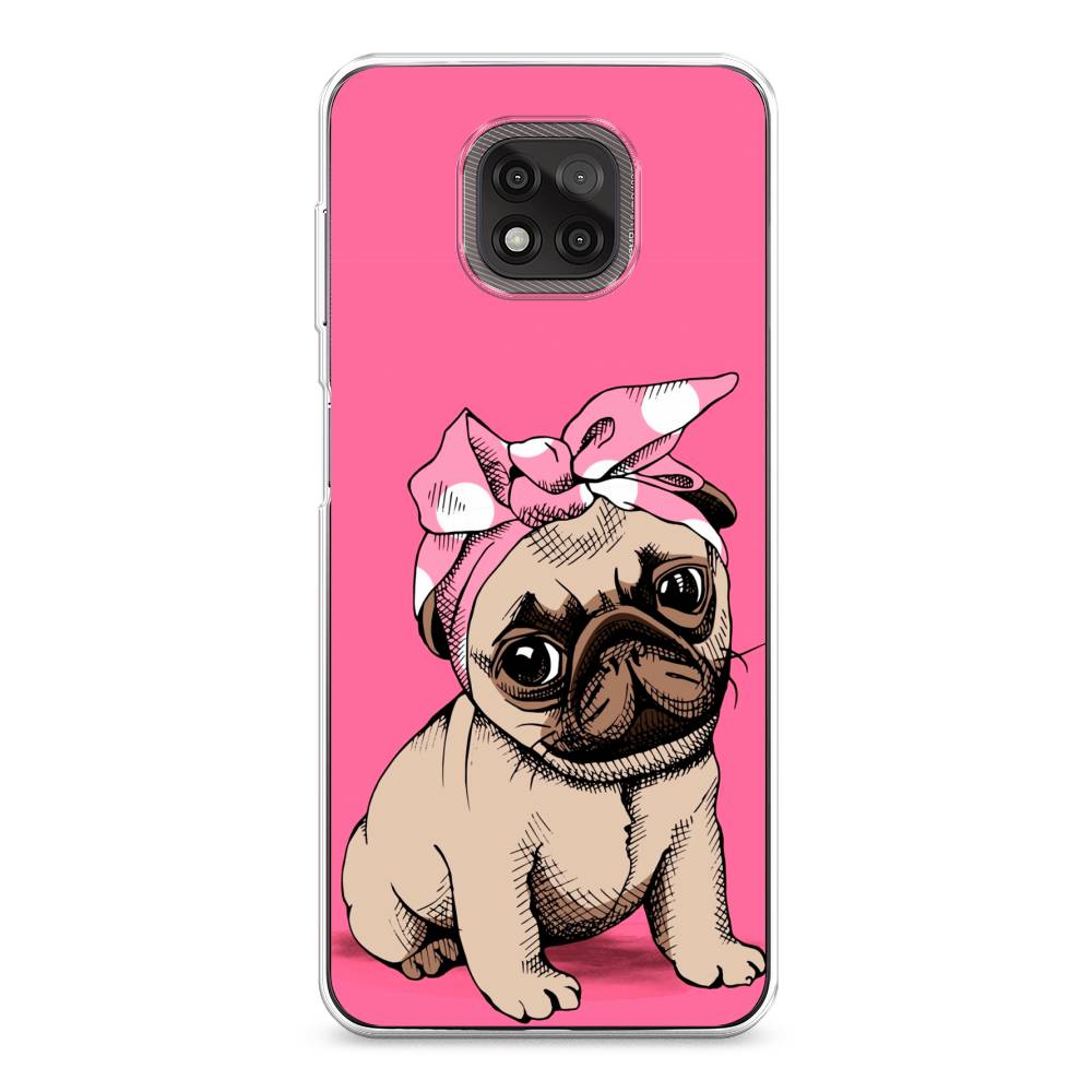 

Чехол Awog на Motorola Moto G Power 2021 "Dog Pin-Up", Разноцветный, 242750-2