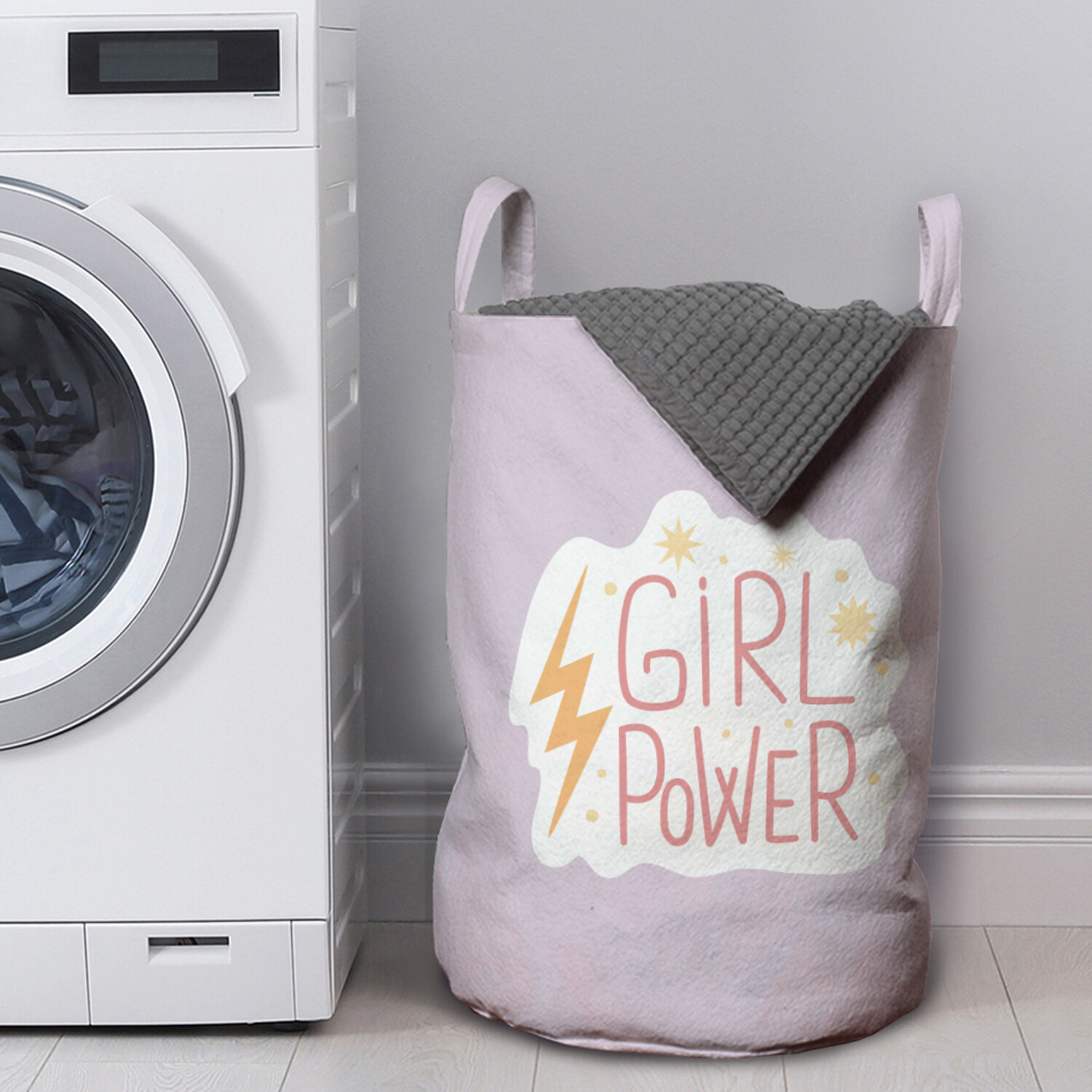 

Корзина для белья JoyArty в ванную органайзер Girl power 50x35 см, Girl power