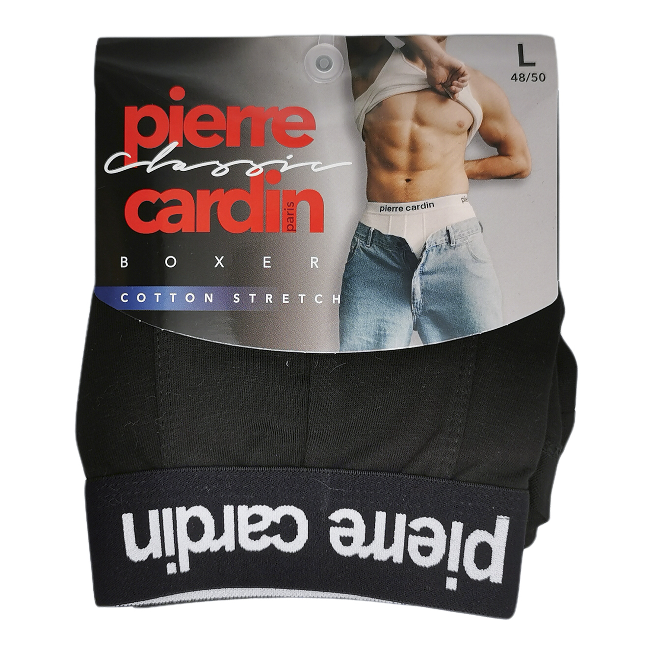 Трусы мужские Pierre Cardin PC00003 BOXER NERO черные L