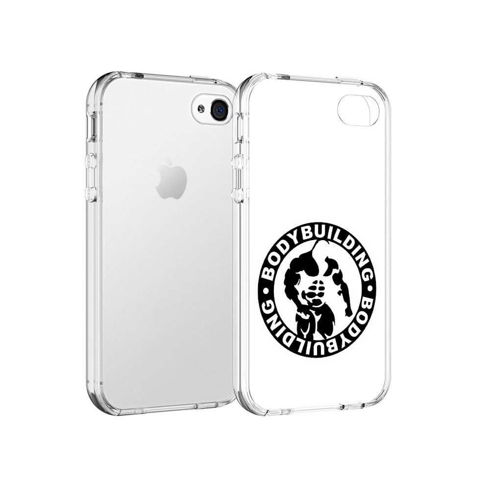 

Чехол MyPads Tocco для Apple iPhone 4 бодибилдинг, Прозрачный, Tocco