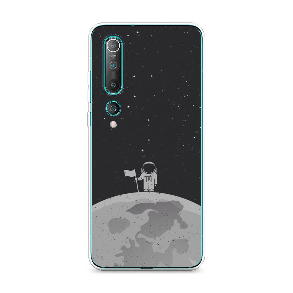 

Чехол Awog на Xiaomi Mi 10 Pro "Первый на Луне", Разноцветный, 37850-4