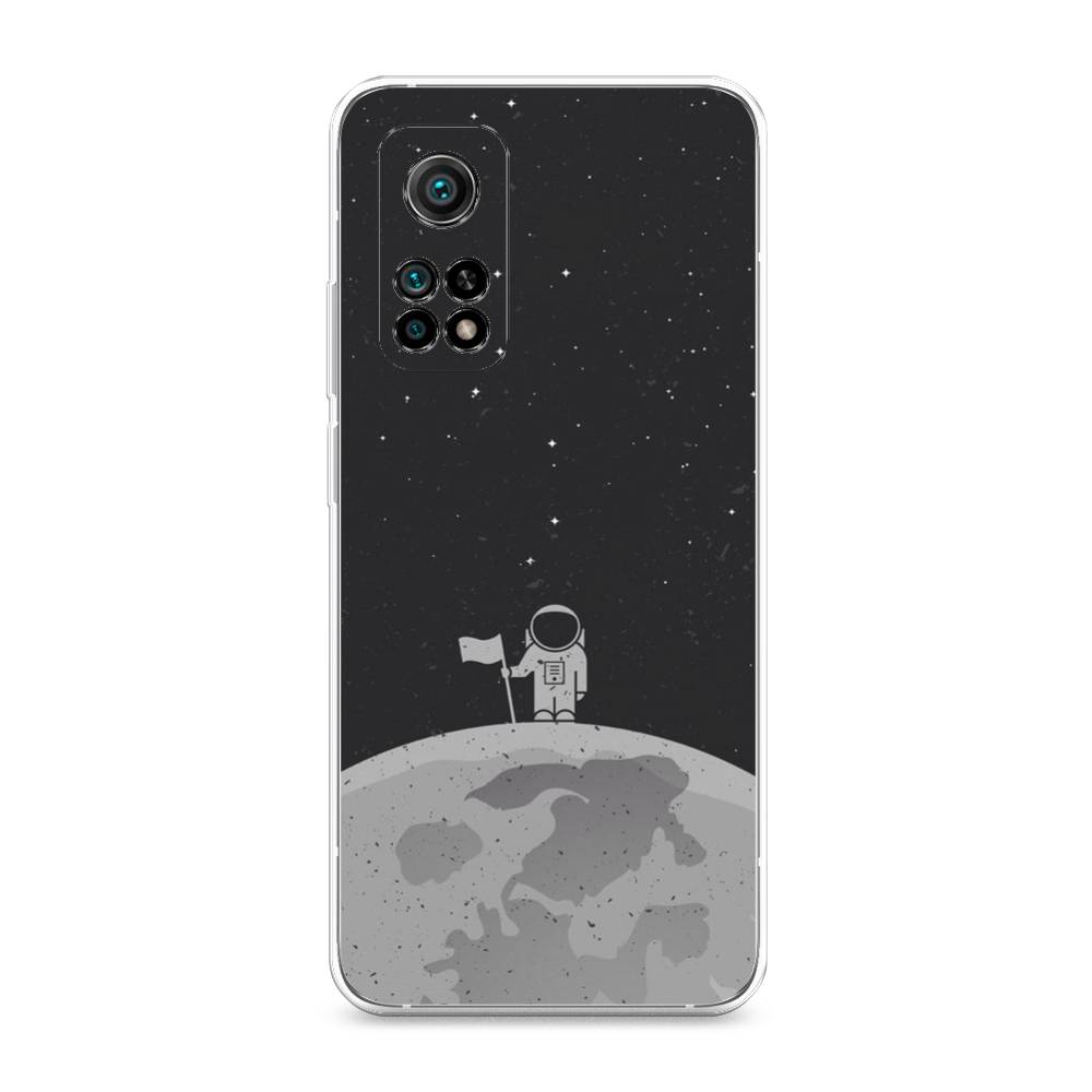 

Чехол Awog на Xiaomi Mi 10T/Mi 10T Pro "Первый на Луне", Разноцветный, 39350-4