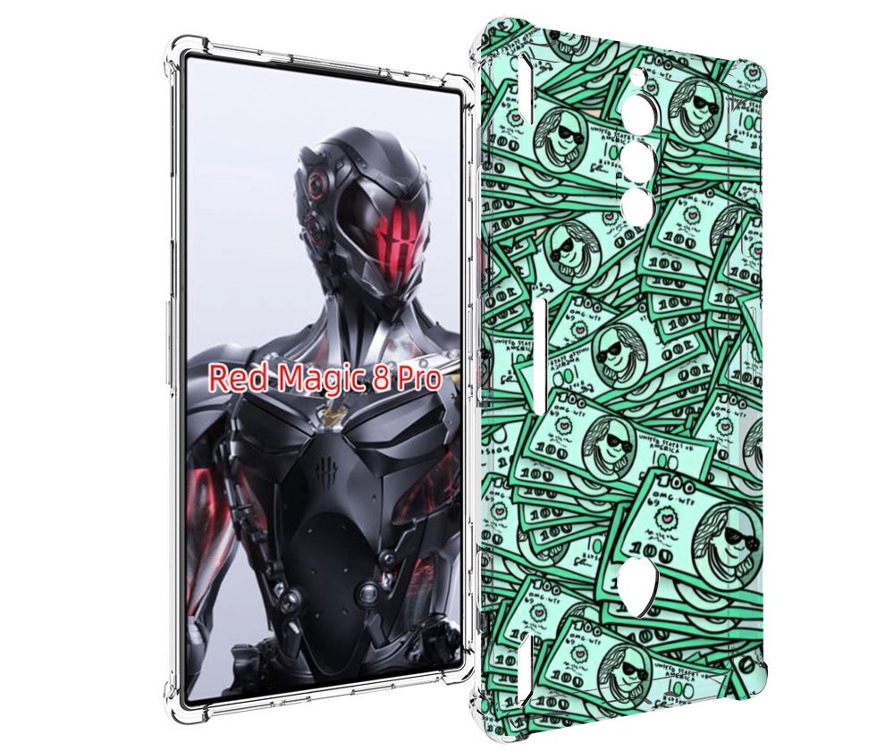 

Чехол MyPads доллары картинка для ZTE Nubia Red Magic 8 Pro / Red Magic 8 Pro Plus, Tocco