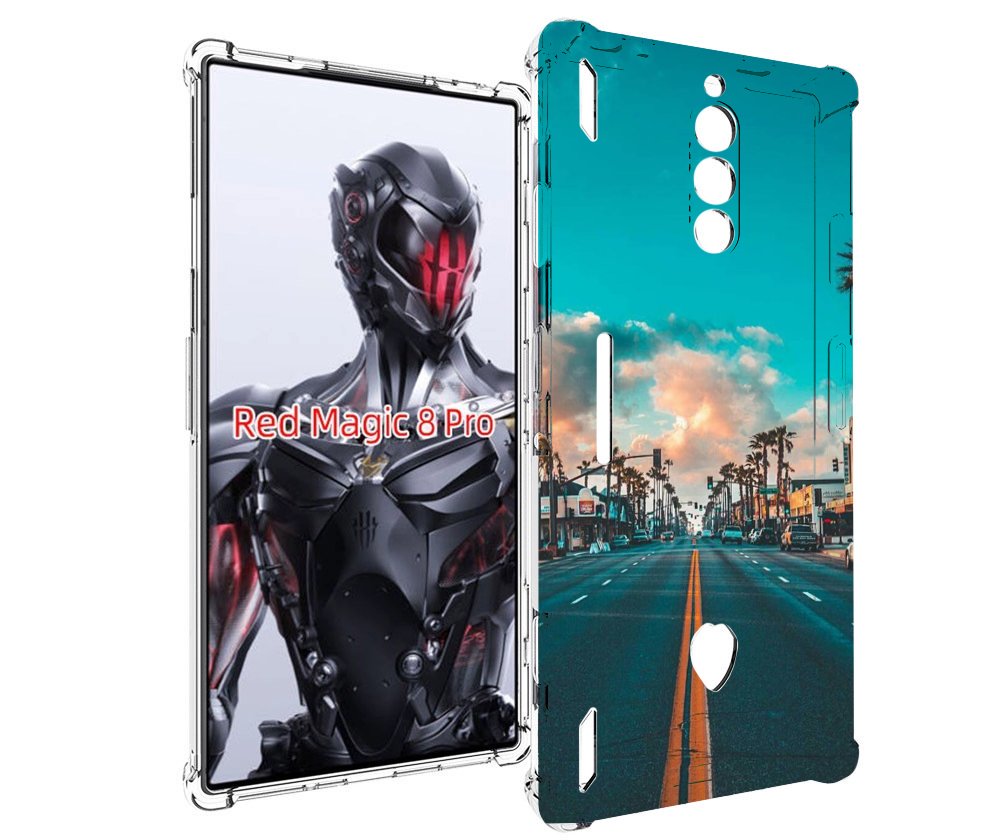 

Чехол MyPads дорога-в-лос-анджелес для ZTE Nubia Red Magic 8 Pro / Red Magic 8 Pro Plus, Tocco
