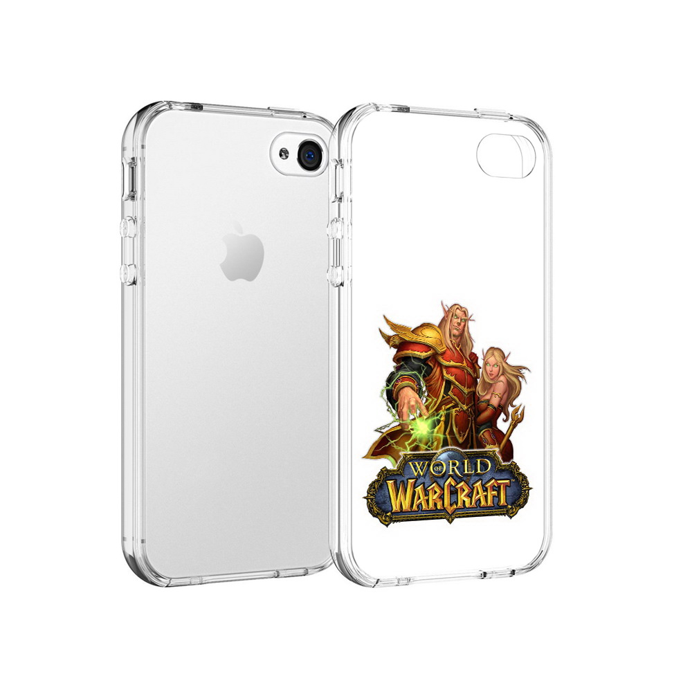 

Чехол MyPads Tocco для Apple iPhone 4 варкрафт2, Прозрачный, Tocco