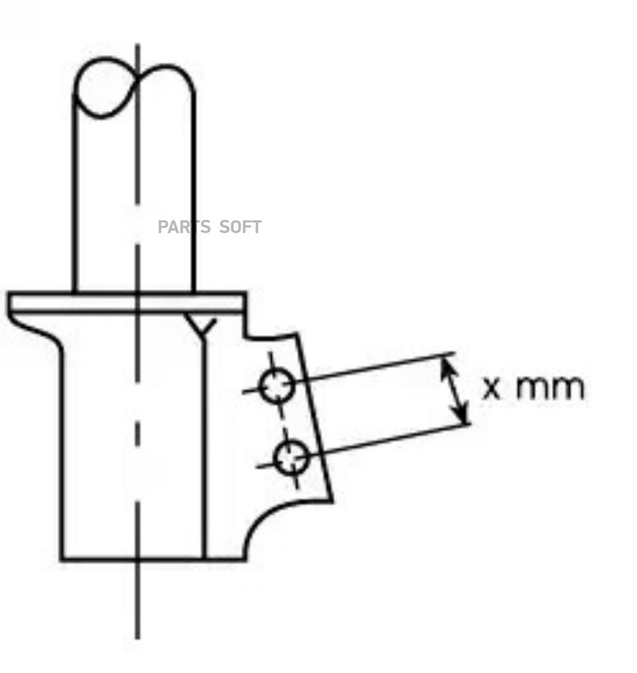 

633 708_амортизатор передний масляный!\ Renault Clio 1.4/1.6/1.9D 98>