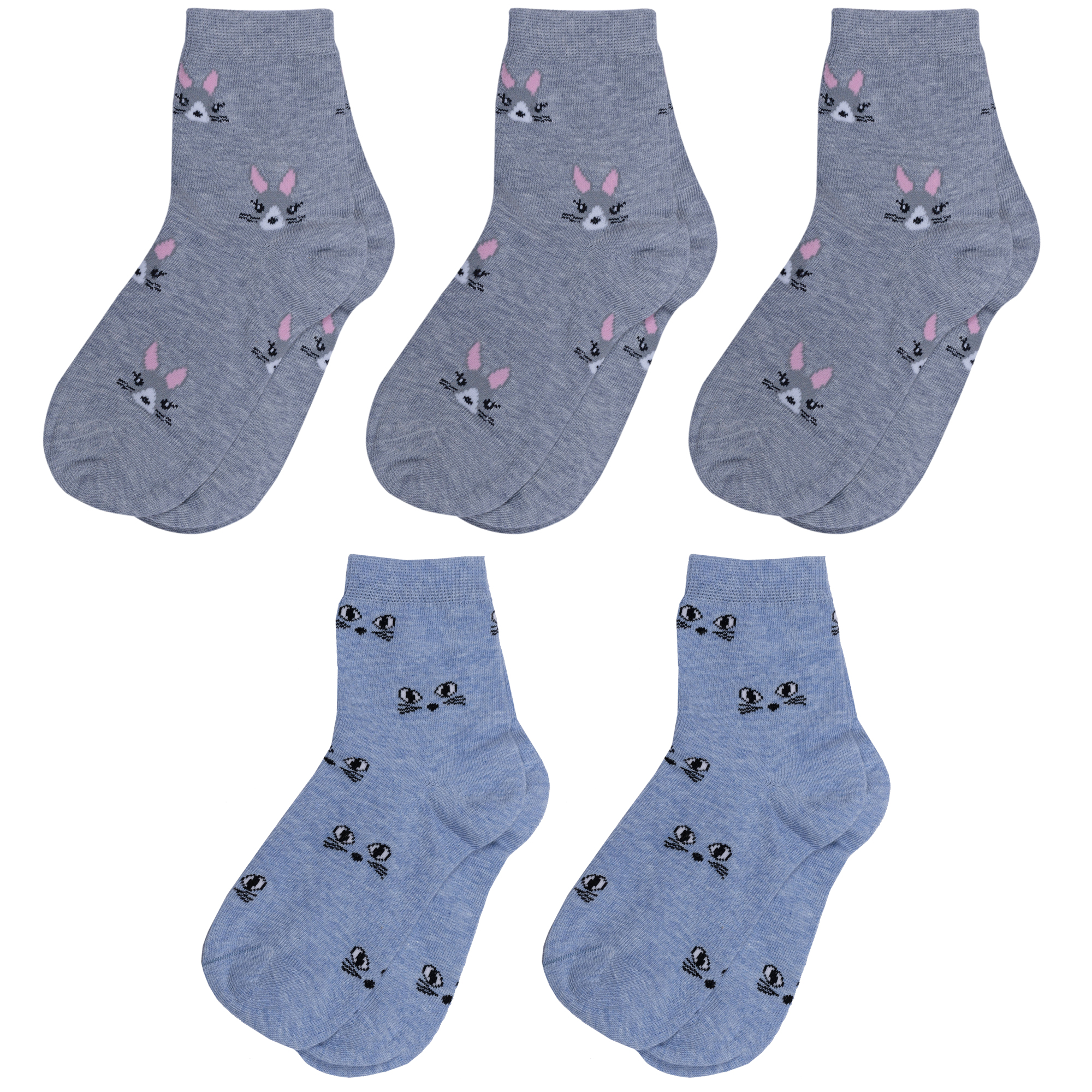 

Носки детские Rusocks 5-Д-31349, серый; синий, 18-20, 5-Д-31349