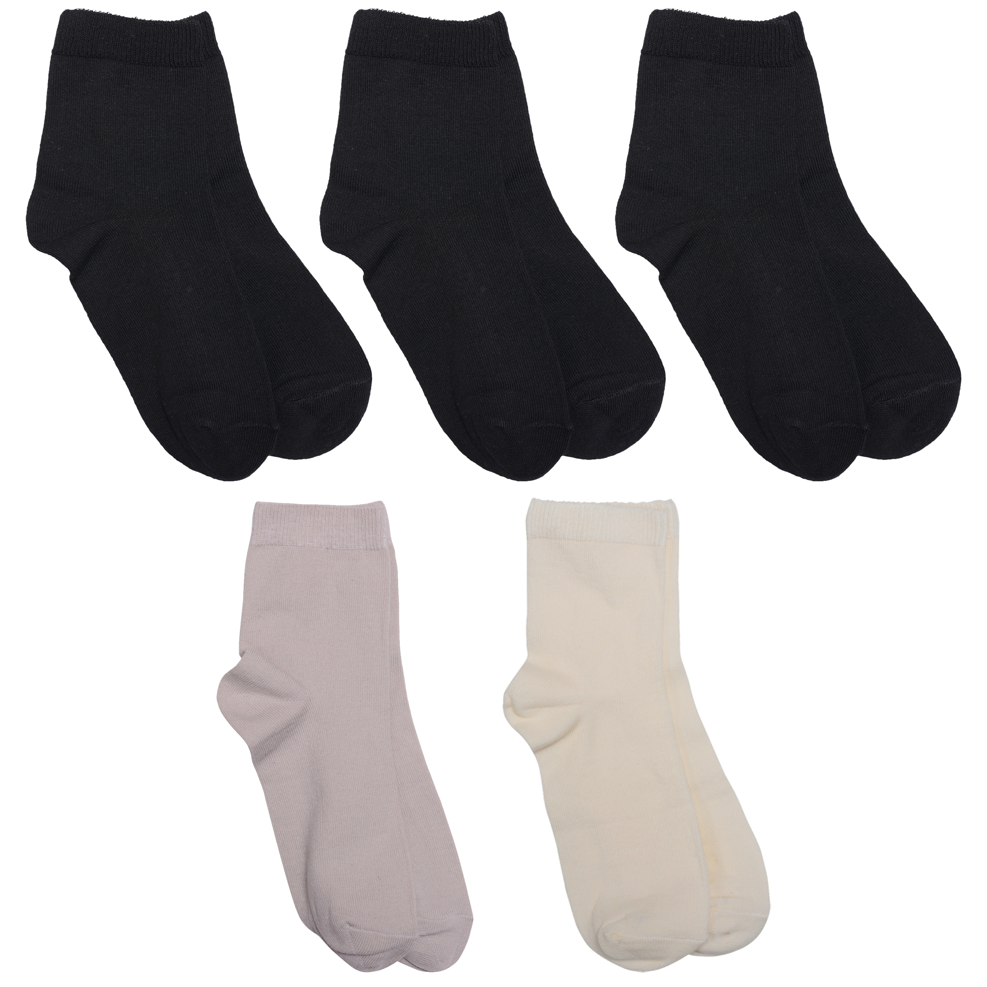 

Носки детские Rusocks 5-Д-26, черный; бежевый, 22-24, 5-Д-26