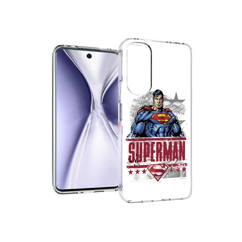 

Чехол MyPads Tocco для Huawei Honor X20 рисунок супермен, Прозрачный, Tocco