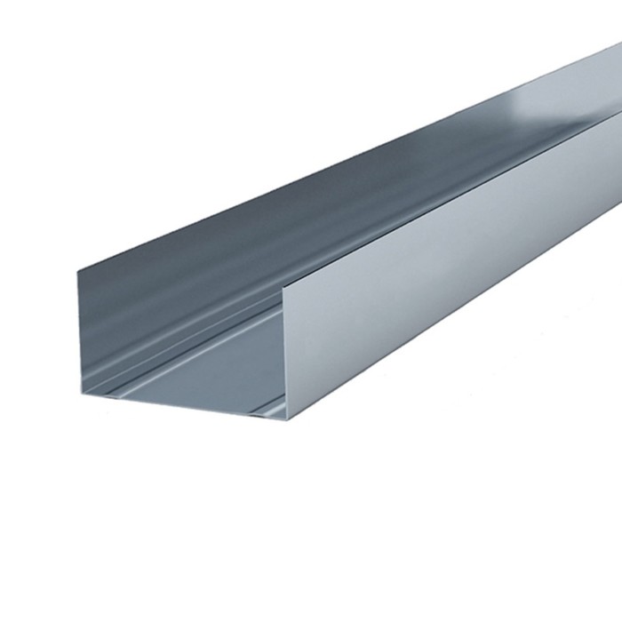 фото Профиль направляющий (пн-4) 0,6мм, 75х40х3000 мм (2 шт) nobrand