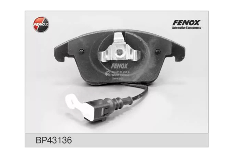

Тормозные колодки FENOX дисковые bp43136