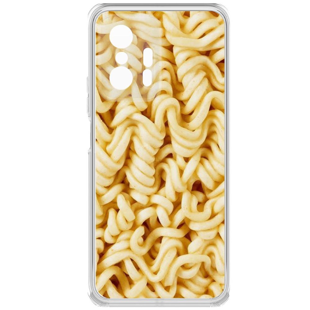 

Чехол-накладка Krutoff Clear Case Дошик для Xiaomi 11T, Прозрачный