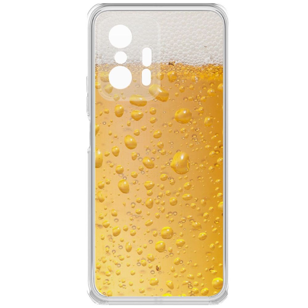 

Чехол-накладка Krutoff Clear Case Пенное для Xiaomi 11T Pro, Прозрачный