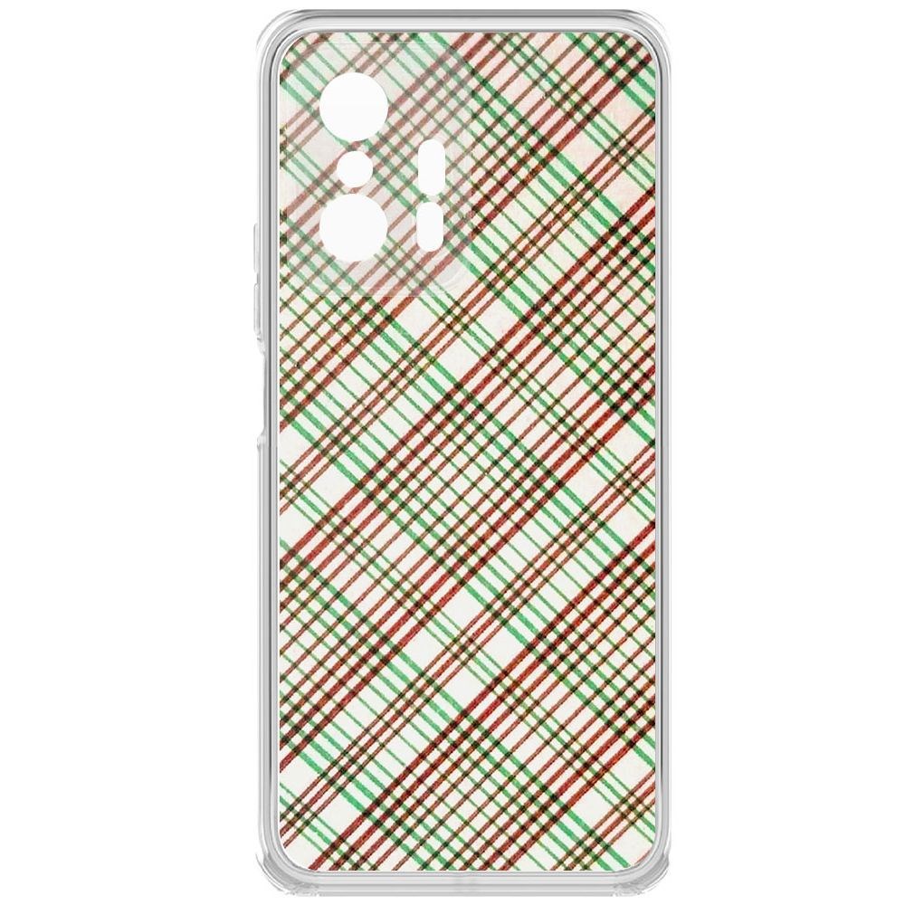 

Чехол-накладка Krutoff Clear Case Рубашка карты для Xiaomi 11T Pro, Прозрачный