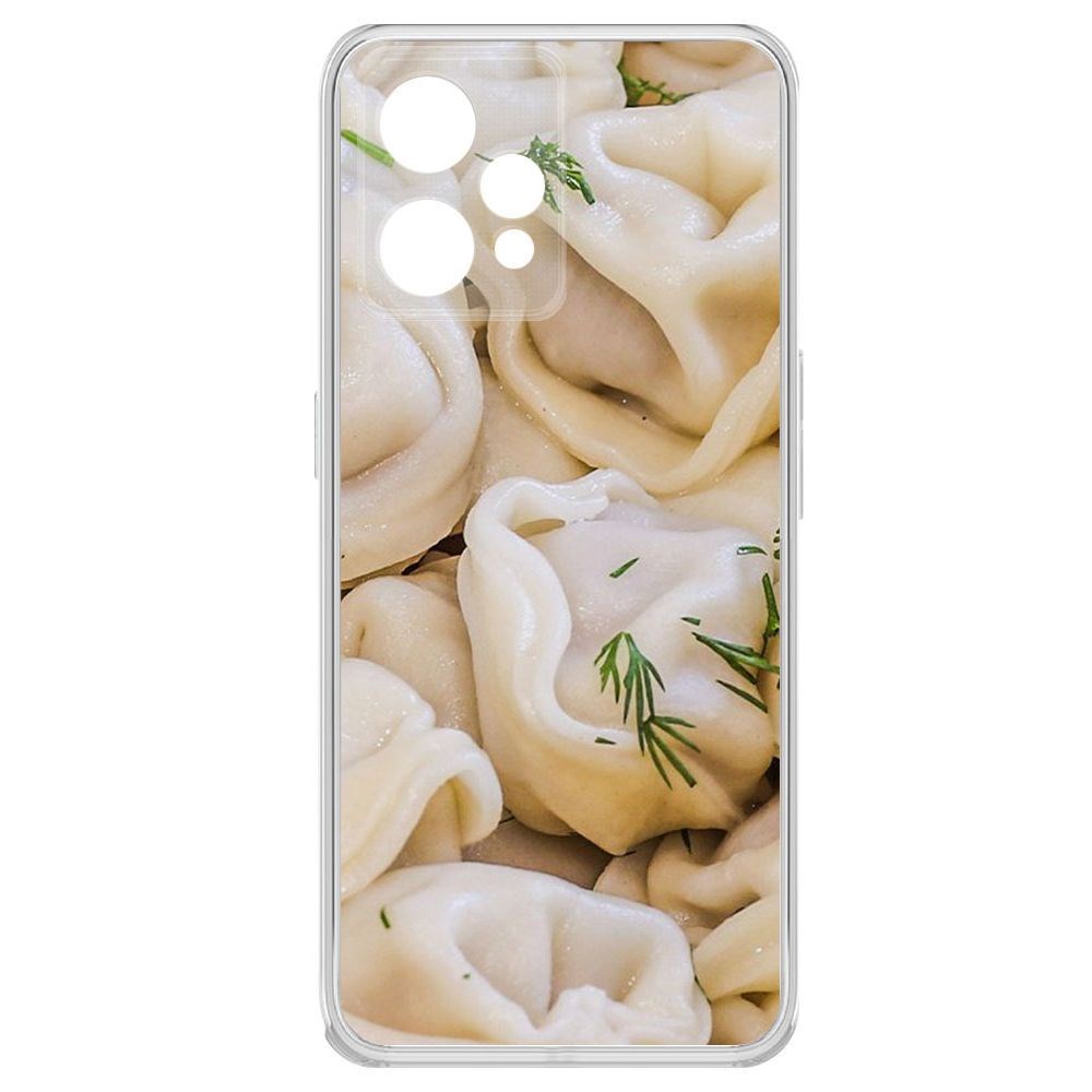 

Чехол-накладка Krutoff Clear Case Пельмешки для Realme 9 Pro+