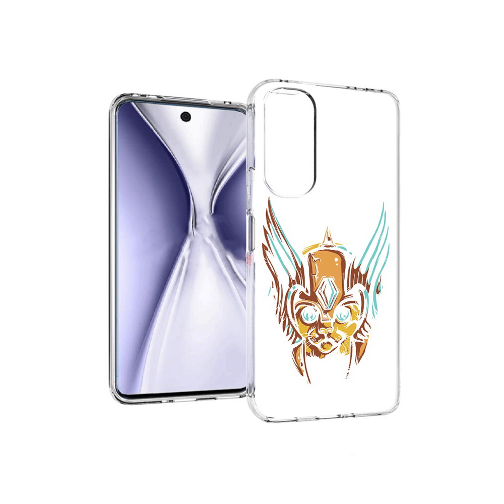 

Чехол MyPads Tocco для Huawei Honor X20 тор абстракция, Прозрачный, Tocco
