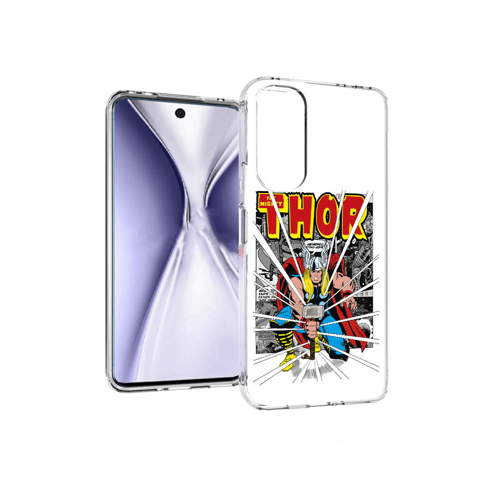 

Чехол MyPads Tocco для Huawei Honor X20 тор рисунок, Прозрачный, Tocco