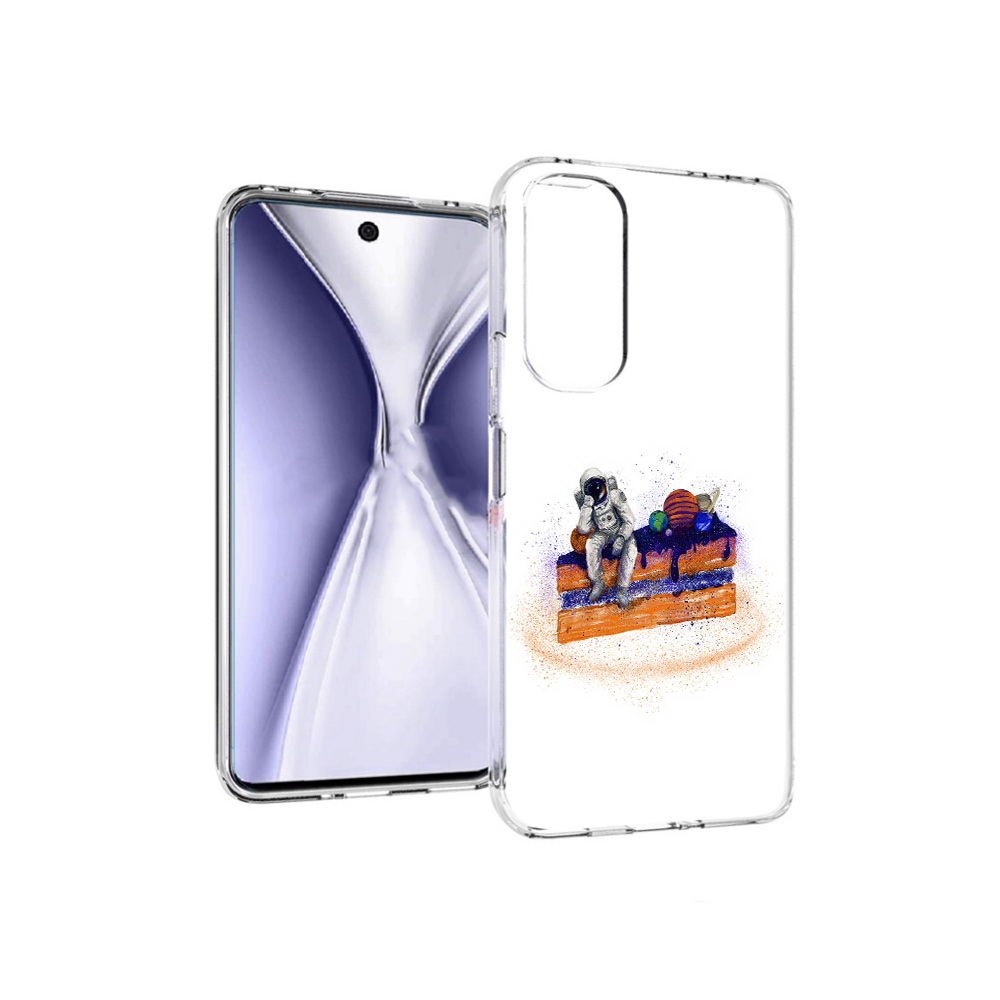 

Чехол MyPads Tocco для Huawei Honor X20 торт с планетами, Прозрачный, Tocco