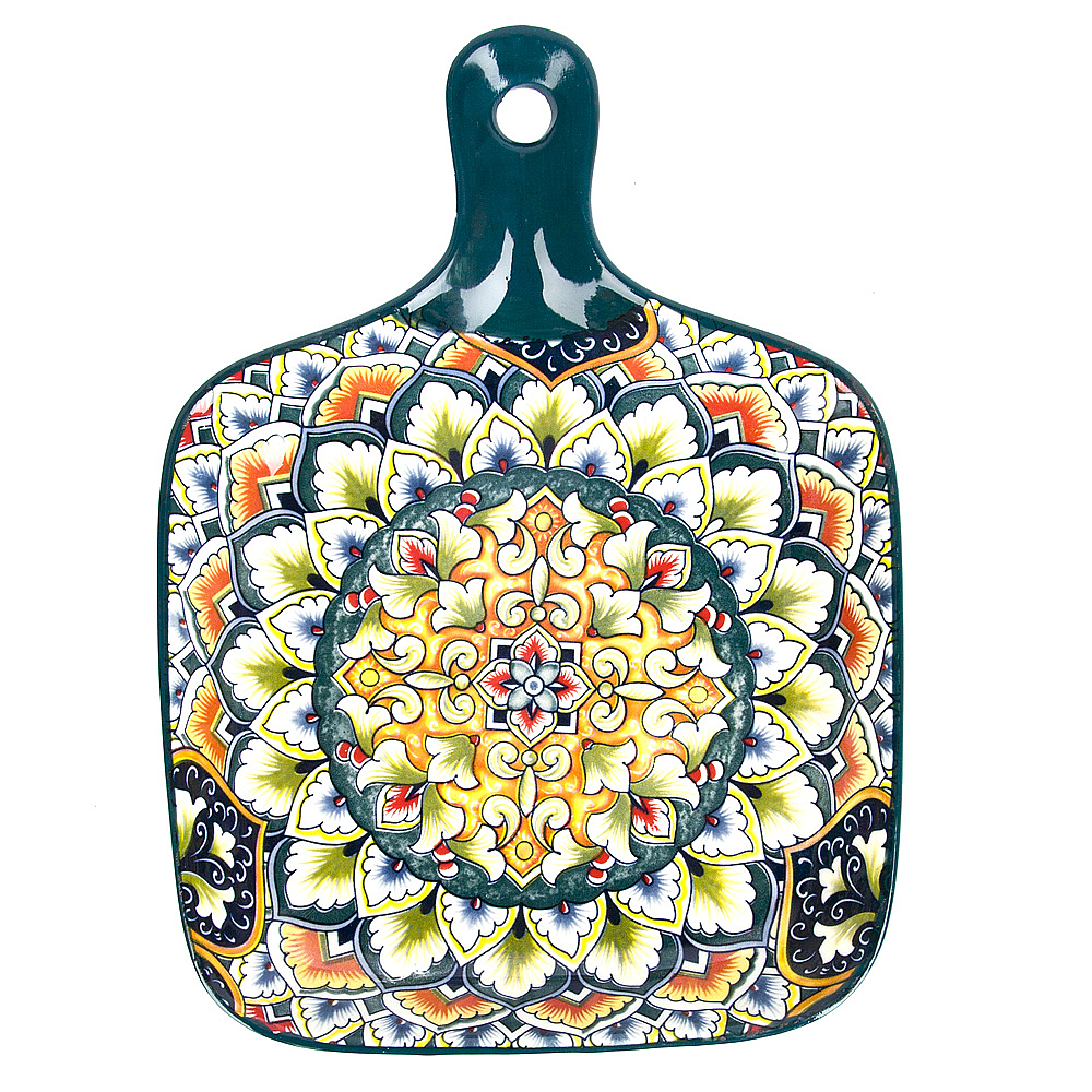 

Блюдо с ручкой Arabesque Nouvelle 22,5х16х3,5 см 860016, Разноцветный