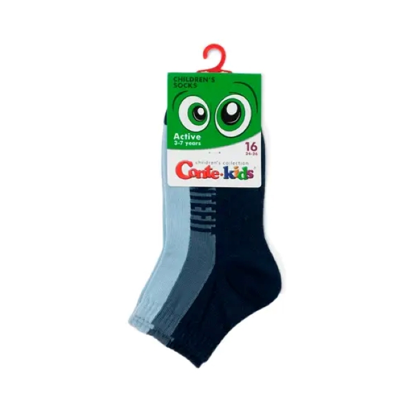 

Носки детские Conte-kids Active спортивные 13С-34СП 579 джинс р 16, Синий