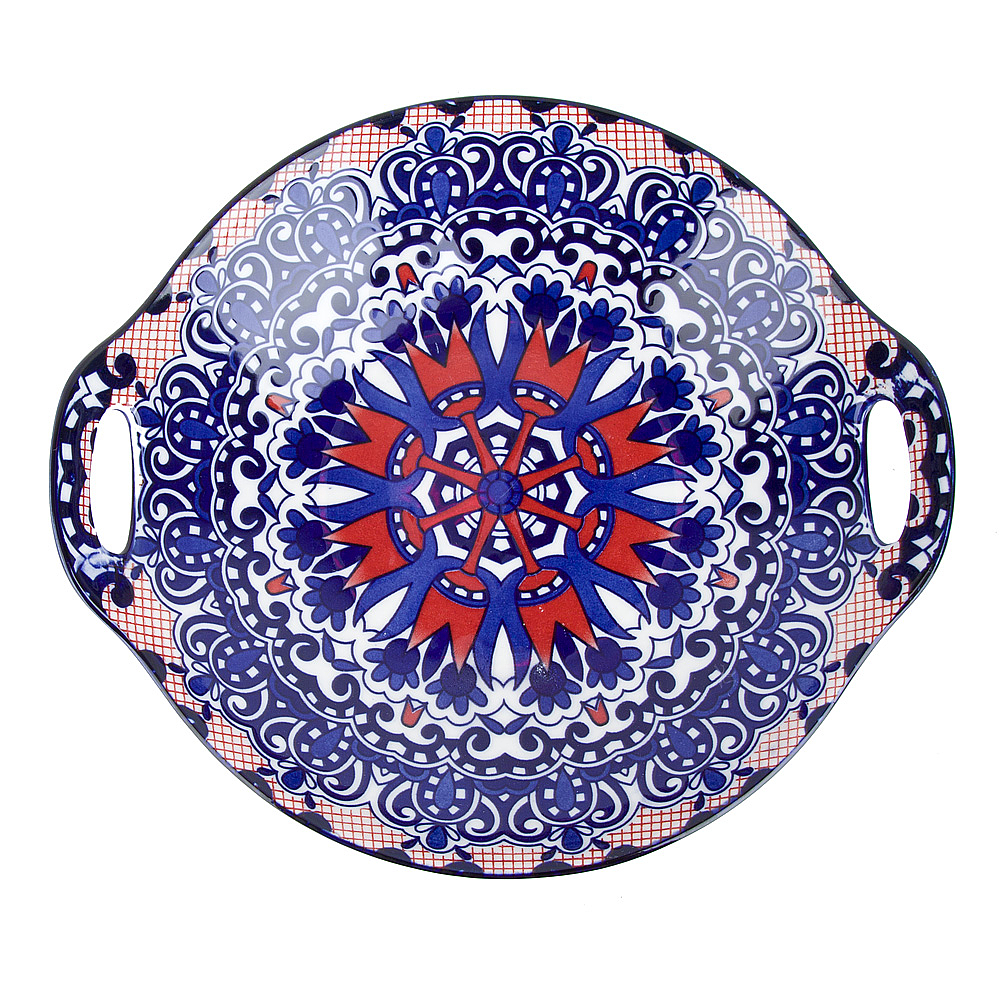

Блюдо с ручками Arabesque Nouvelle 22,5х20,5х4,5 см 860033
