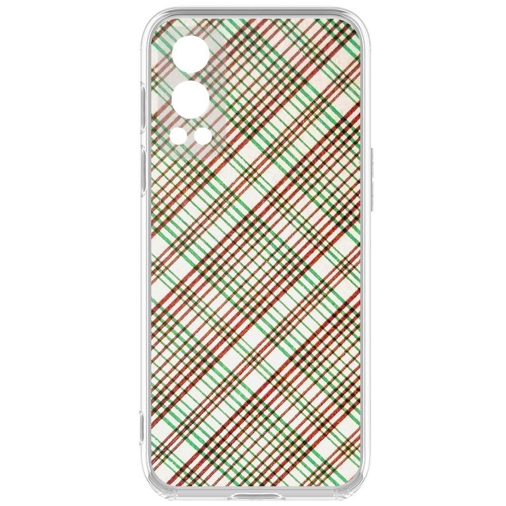 

Чехол-накладка Krutoff Clear Case Рубашка карты для OnePlus Nord 2 5G, Прозрачный