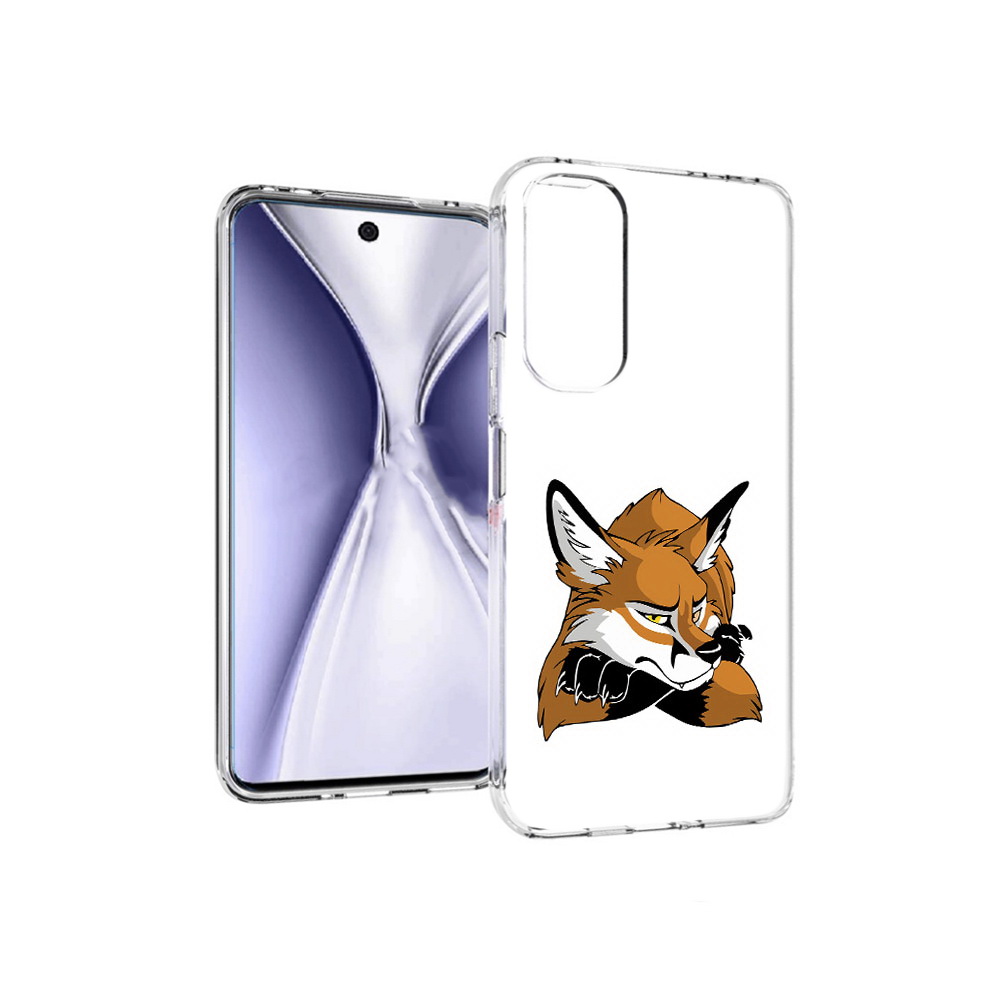 

Чехол MyPads Tocco для Huawei Honor X20 фокс, Прозрачный, Tocco