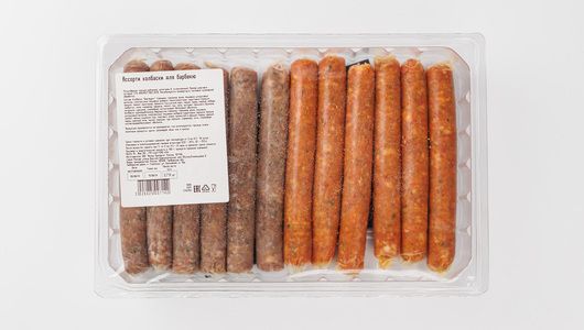 

Колбаски ВкусВилл Ассорти для барбекю +-800 г