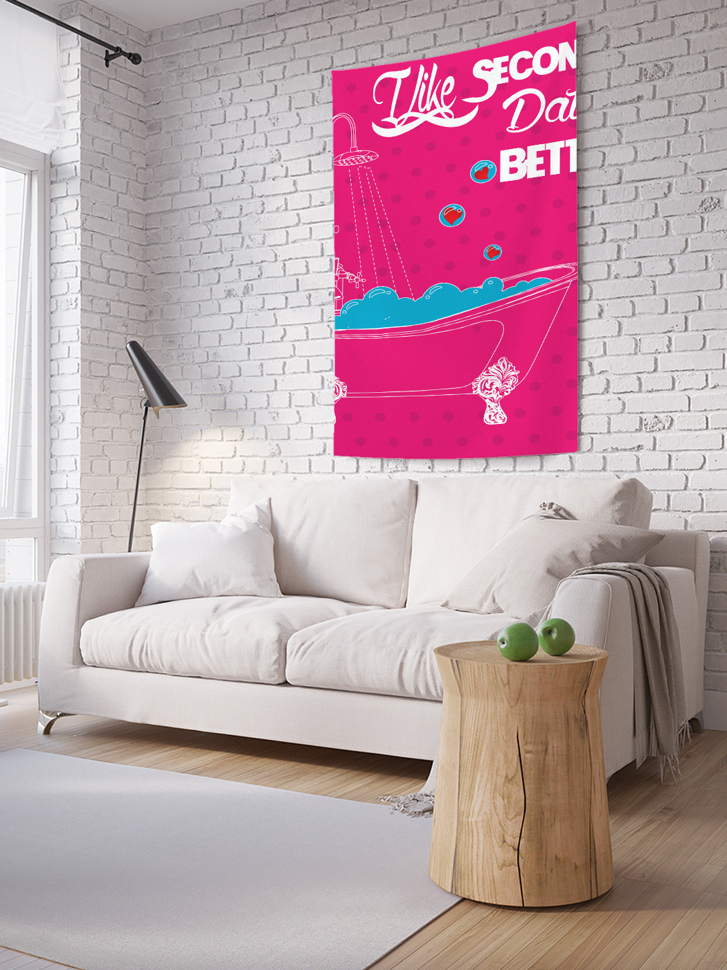 

Вертикальное фотопанно на стену JoyArty Вторые свидания лучше 150x200 см, Вторые свидания лучше