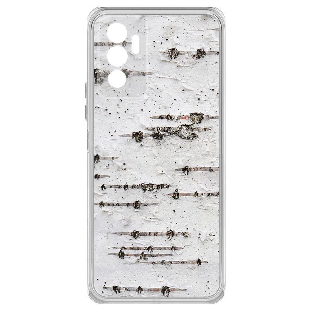 

Чехол-накладка Krutoff Clear Case Березка для Vivo V23e