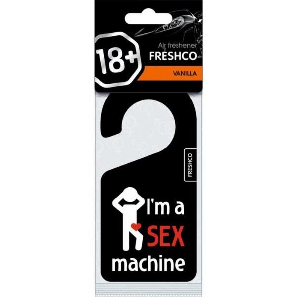 

Ароматизатор в машину Freshco AR1VM080 18+ Ваниль, Бежевый
