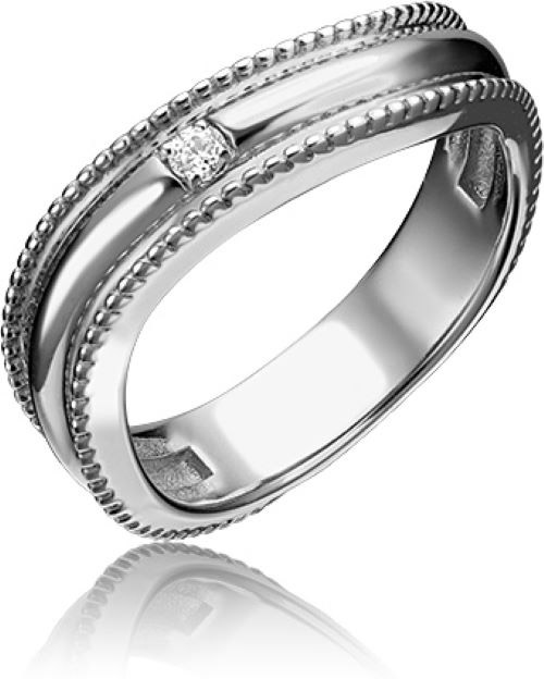 

Кольцо из белого золота р. , PLATINA jewelry 01-4741-00-501-1120-38, фианит, 01-4741-00-501-1120-38