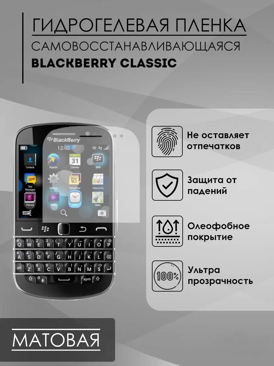 

Матовая защитная пленка CAPDASE IMAG для Blackberry Classic