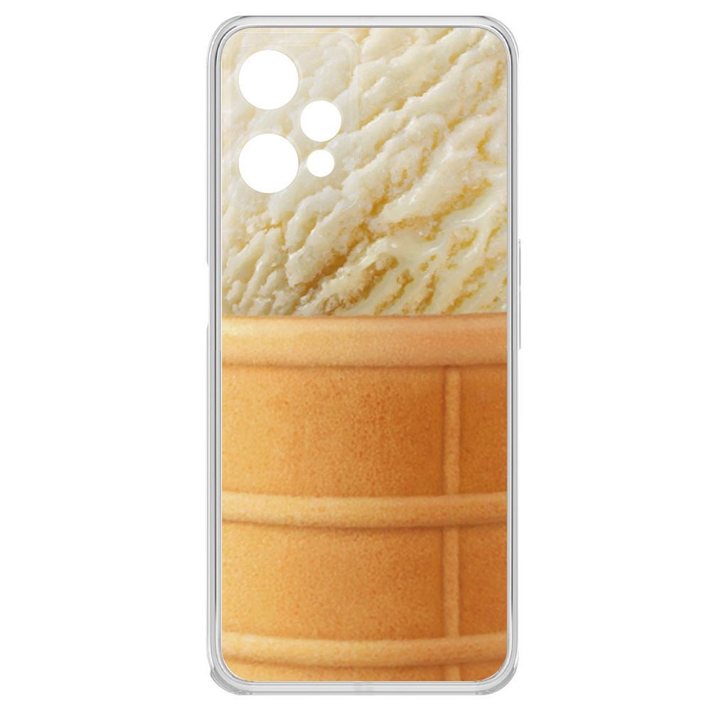 

Чехол-накладка Krutoff Clear Case Пломбир для Realme 9 Pro, Прозрачный