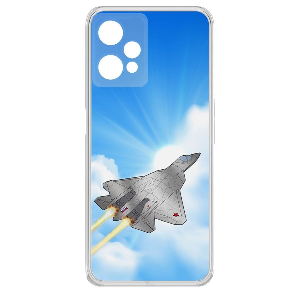 

Чехол-накладка Krutoff Clear Case СУ-57 для Realme 9 Pro, Прозрачный