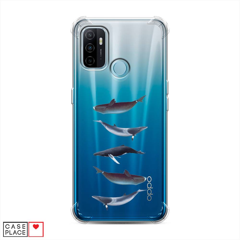 

Чехол Awog на Oppo A53 "Киты арт 2", Разноцветный, 254351-1