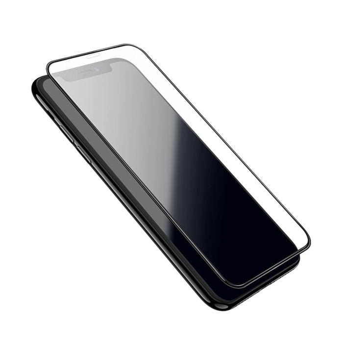 Защитное стекло Borofone для Apple iPhone 13 Pro Max анти отпечатки, черная рамка