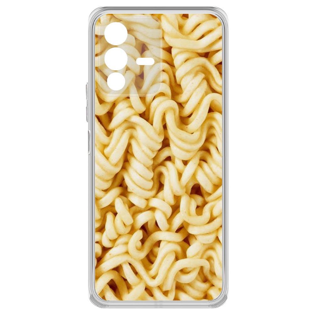 

Чехол-накладка Krutoff Clear Case Дошик для Vivo V23, Прозрачный
