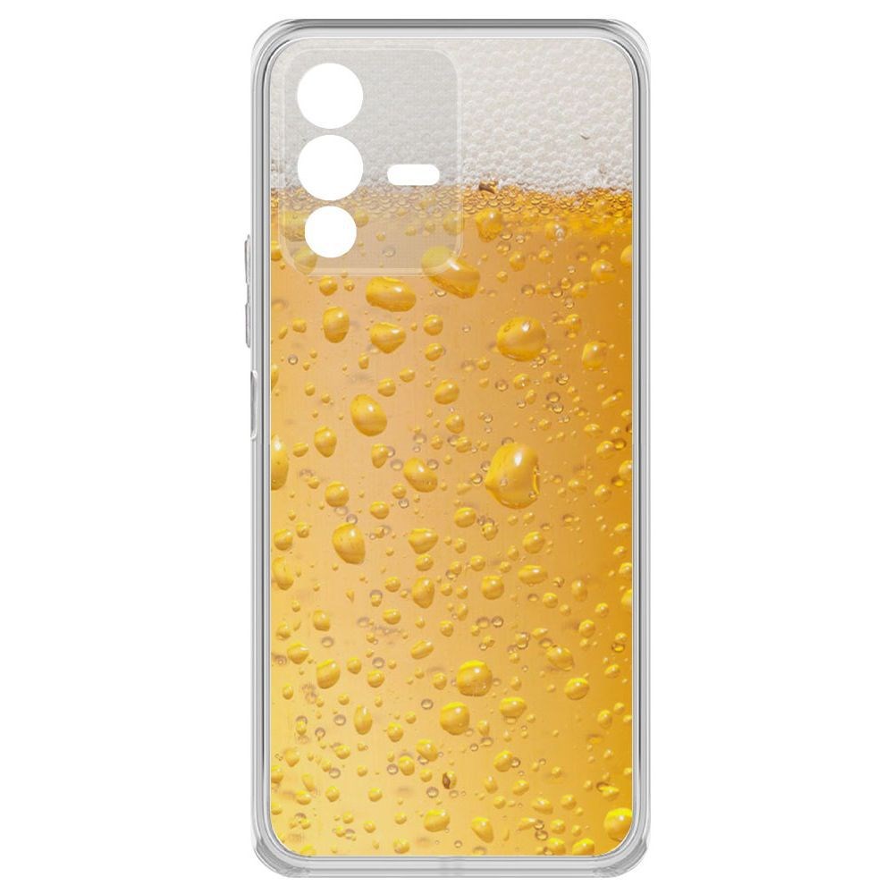 

Чехол-накладка Krutoff Clear Case Пенное для Vivo V23, Прозрачный